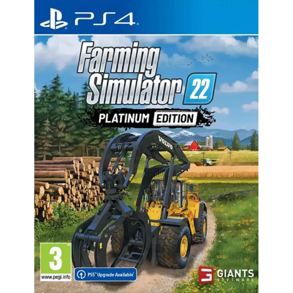 Farming Simulator 22 Platinum Edition [PS4, русские субтитры]