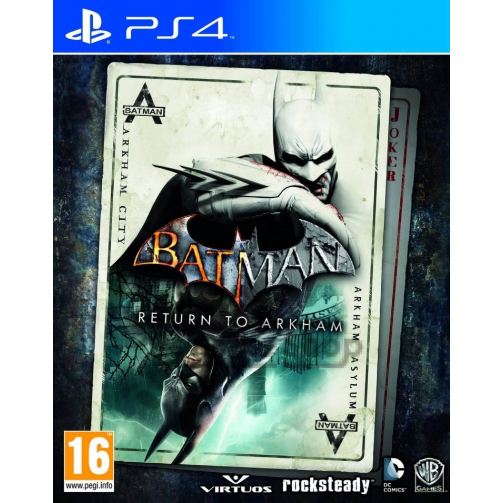 Batman: Return to Arkham [PS4, русские субтитры] (Б/У)