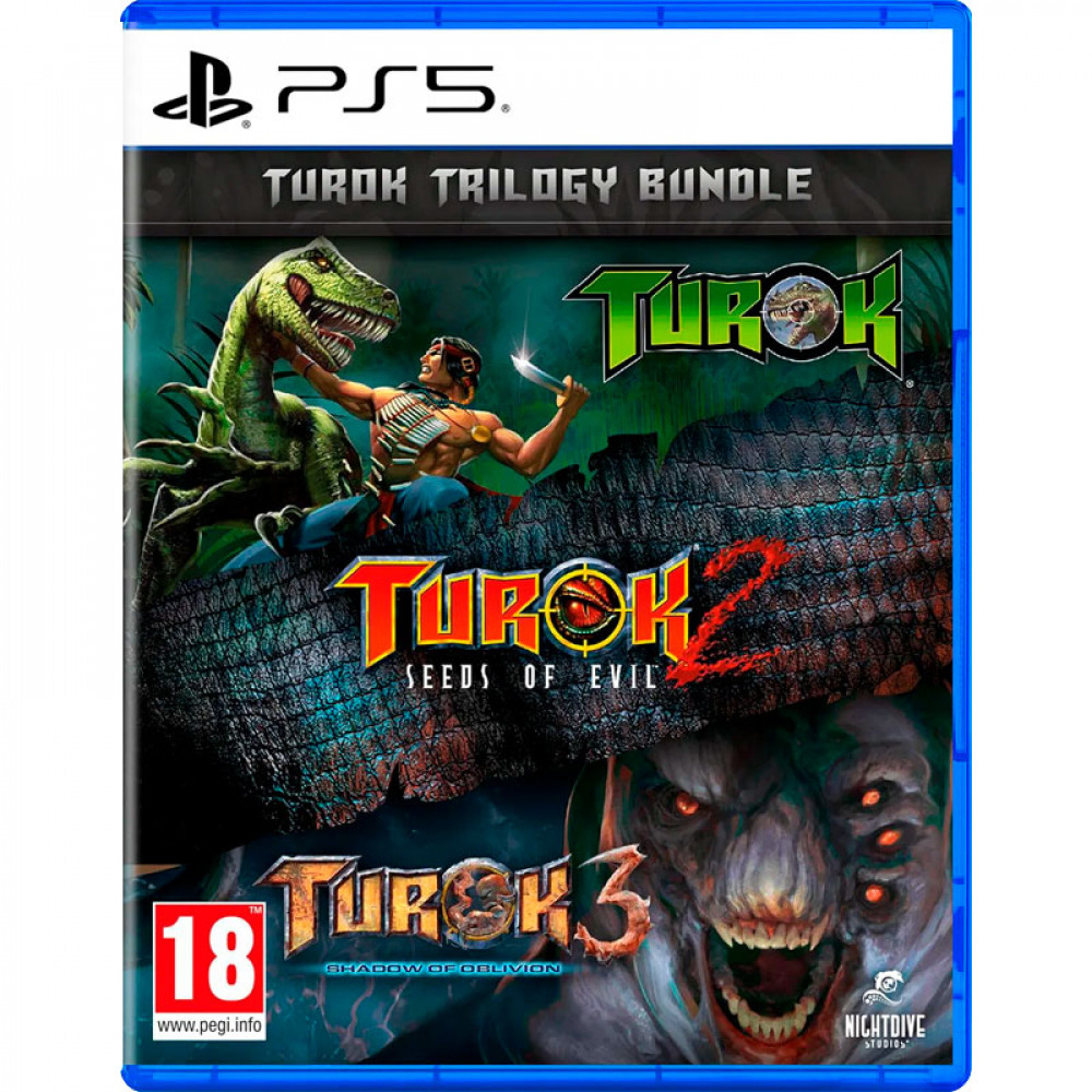 Turok Trilogy Bundle [PS5, английская версия]
