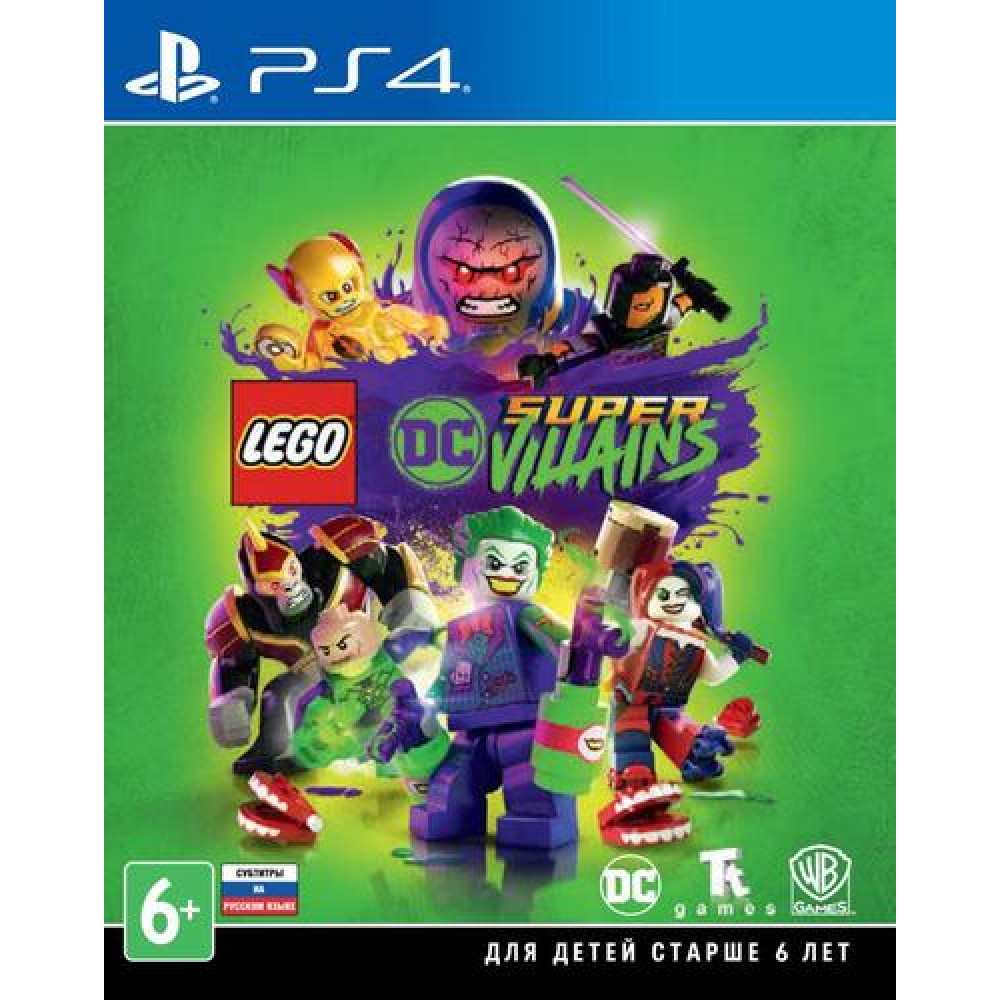 LEGO DC Super-Villains [PS4, русская версия] (Б/У)