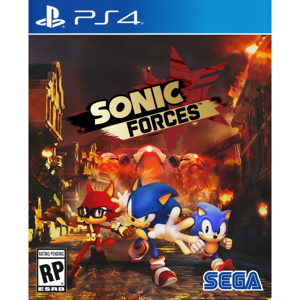 Sonic Forces [PS4, русская версия] (Б/У)