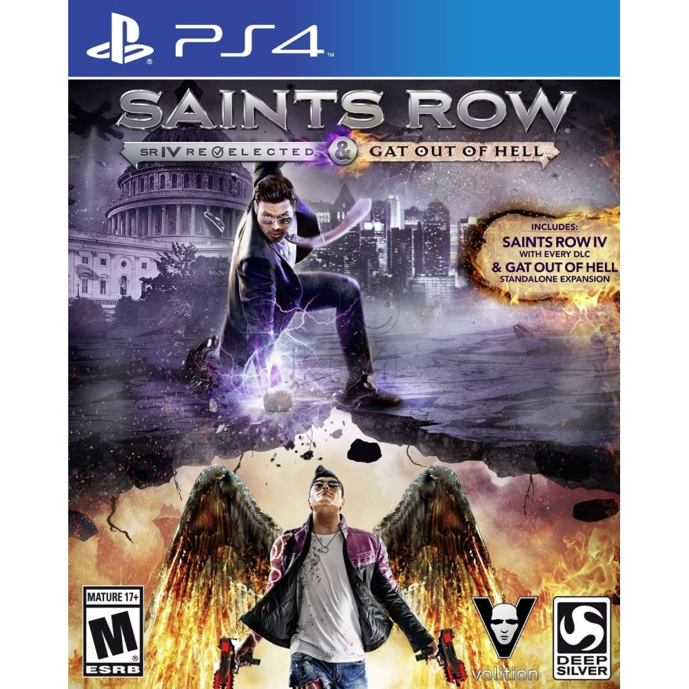 Saints Row IV: Re-Elected [PS4, русская версия] (Б/У)