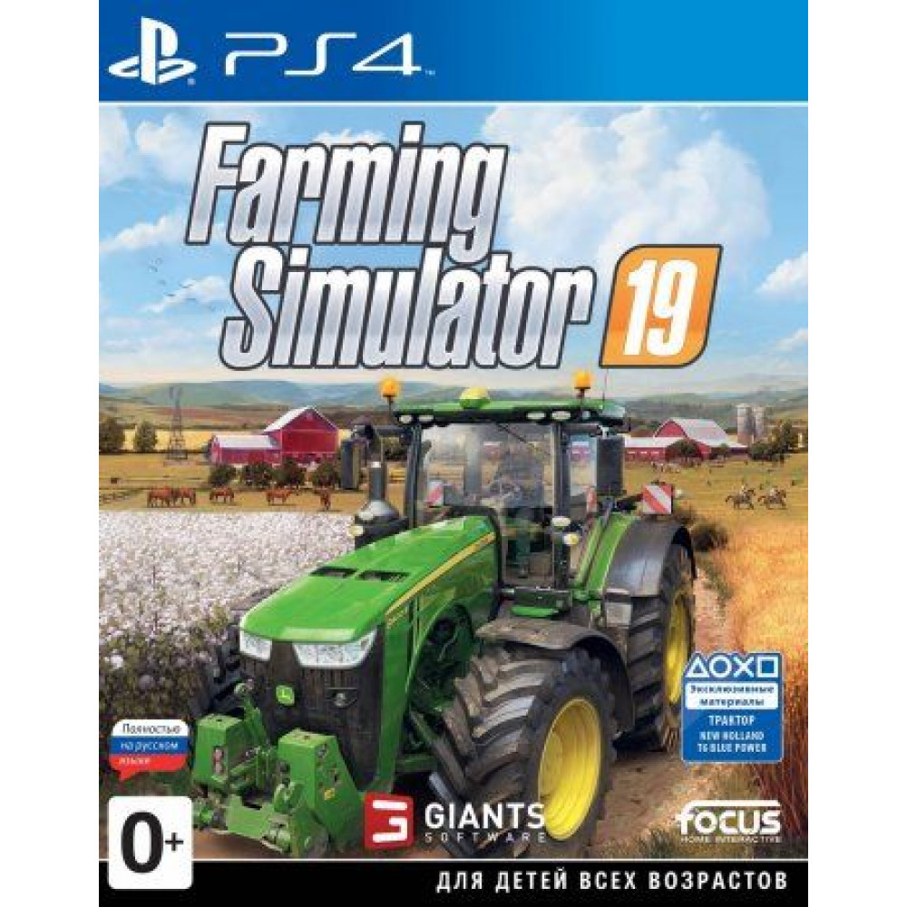 Farming Simulator 19 [PS4, русская версия]