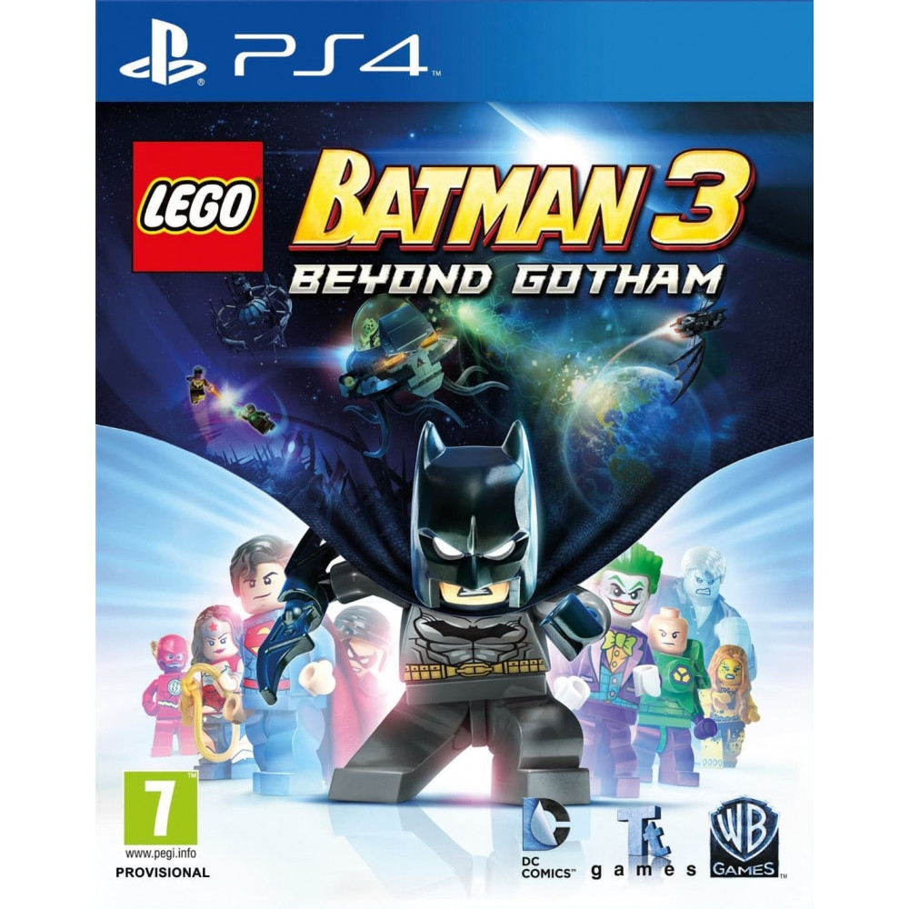 LEGO Batman 3: Beyond Gotham / Покидая Готэм [PS4, русские субтитры]