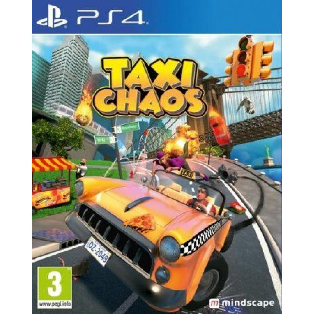 Taxi Chaos [PS4, английская версия]