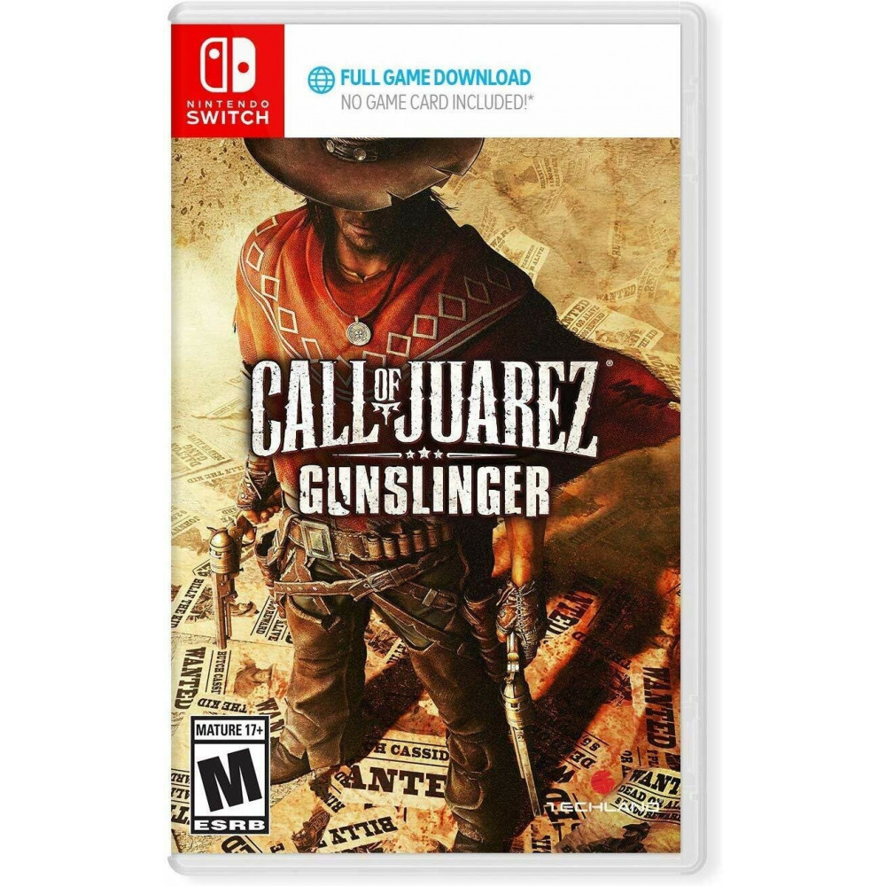 Call of Juarez: Gunslinger (код) [Nintendo Switch, английская версия]