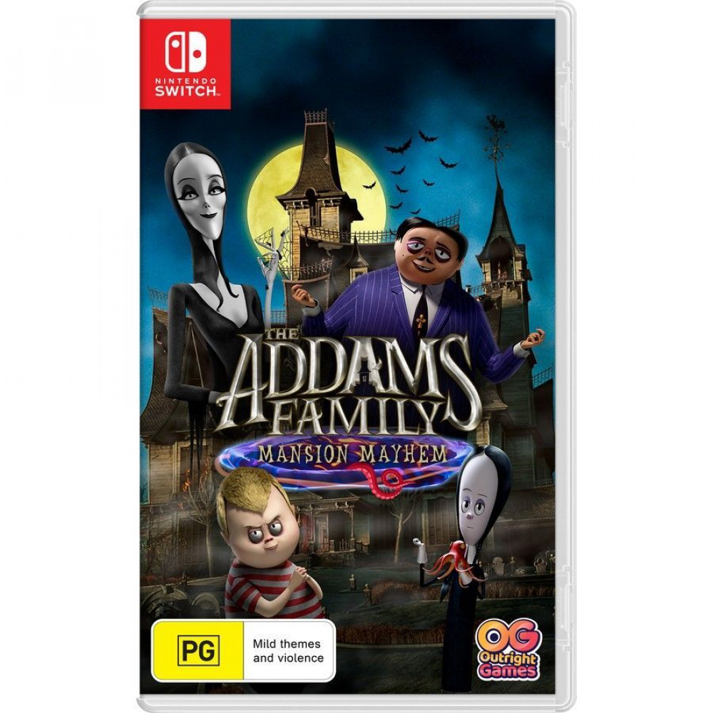 Семейка Адамс: Переполох в особняке [Nintendo Switch, русская версия]